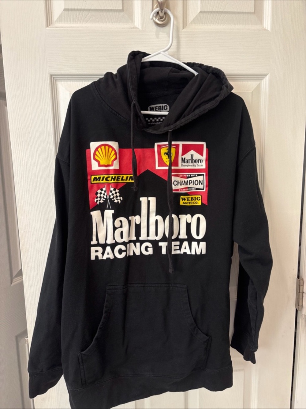 Independent We Big Inc. Marlboro Racing Team Black Hoodie